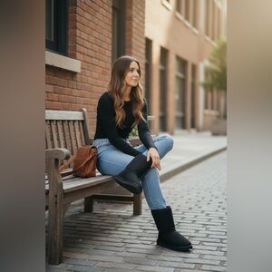 Women’s UGG Black Boots